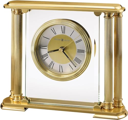 Howard Miller Challis Table Clock II 549-649 – Brushed Solid