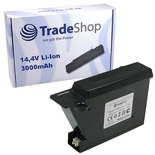 Trade Shop Batería de ion de litio 3000 mAh (14,4 V) compatible con robot aspirador doméstico LG HomBot VR1228DS, VR1228R, VR1229B, VR1320B, VR34406LV, VR34408LV y VR34408LV