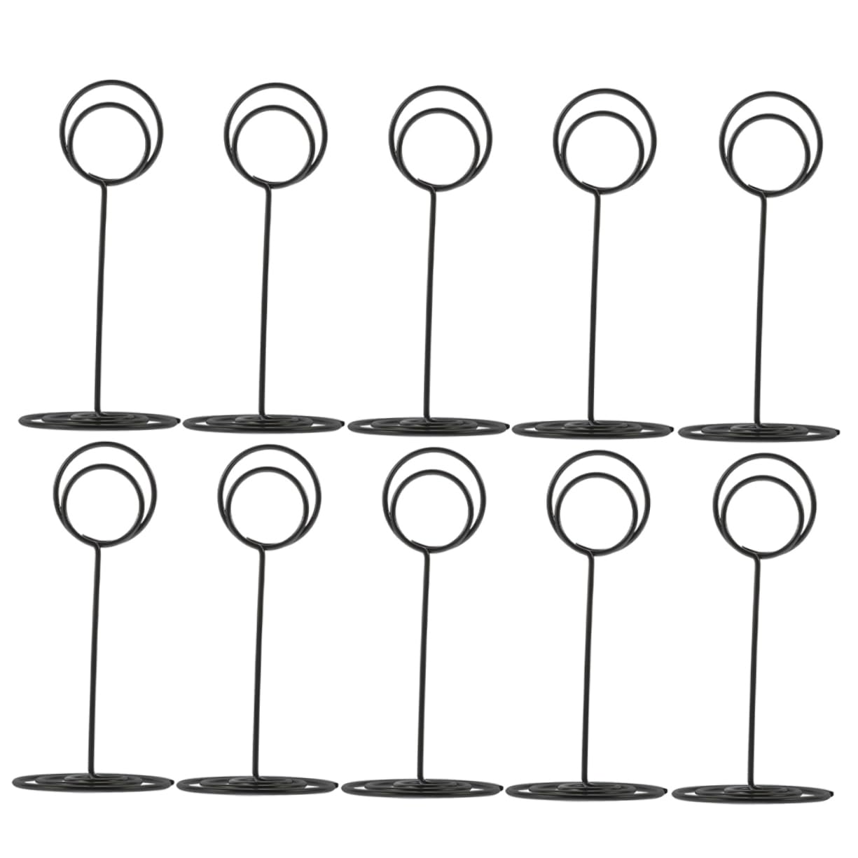 60stücke Teiliges Metall Tischkartenhalter Platzkartenhalter Für Hochzeiten Menükarten Und Stabiler Stand Mit Dekorativem Design Für Events Und Büro