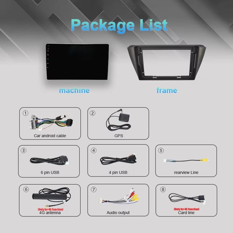Remplacement autoradio Skoda Fabia 2015-2019 pour écran Android 9