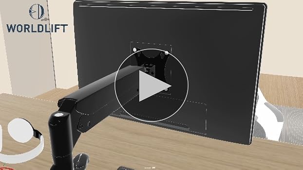 Amazon.co.jp: WORLDLIFT PCモニターアーム 17-45インチ対応 耐