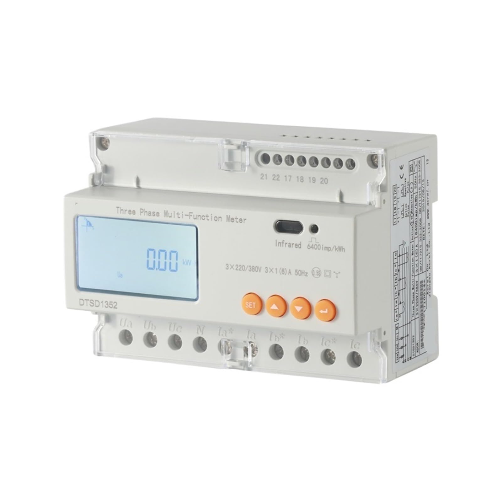 CLEUFWKO ADL3000-E Energy Consumption Three Phase Energy Meter(CT Connect)