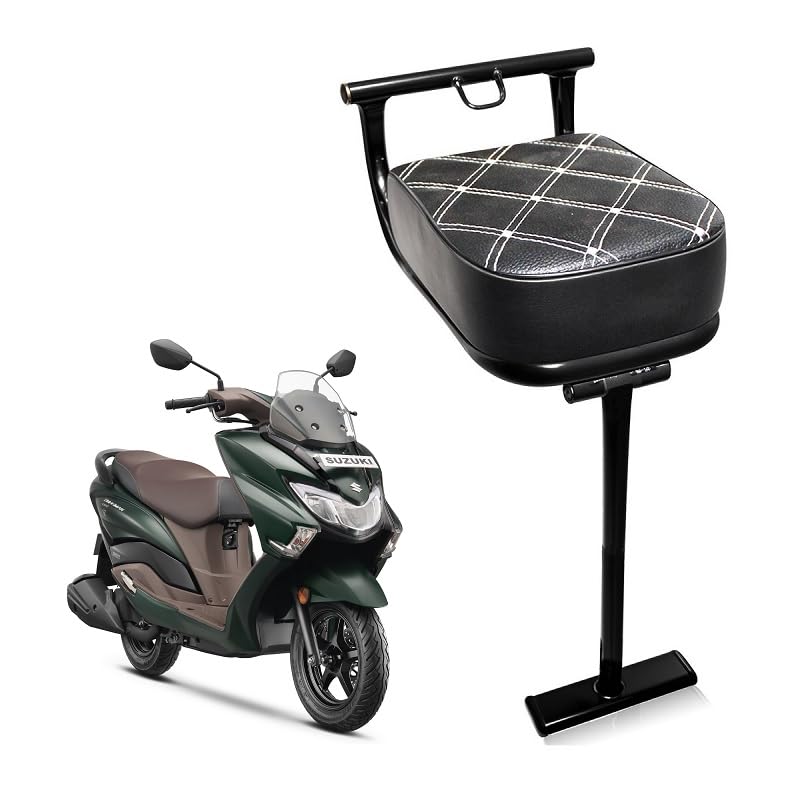 OTO2EYE Baby Seat for Scooty | Foldable | Safety & Comfort Ride for Burgman All Variants