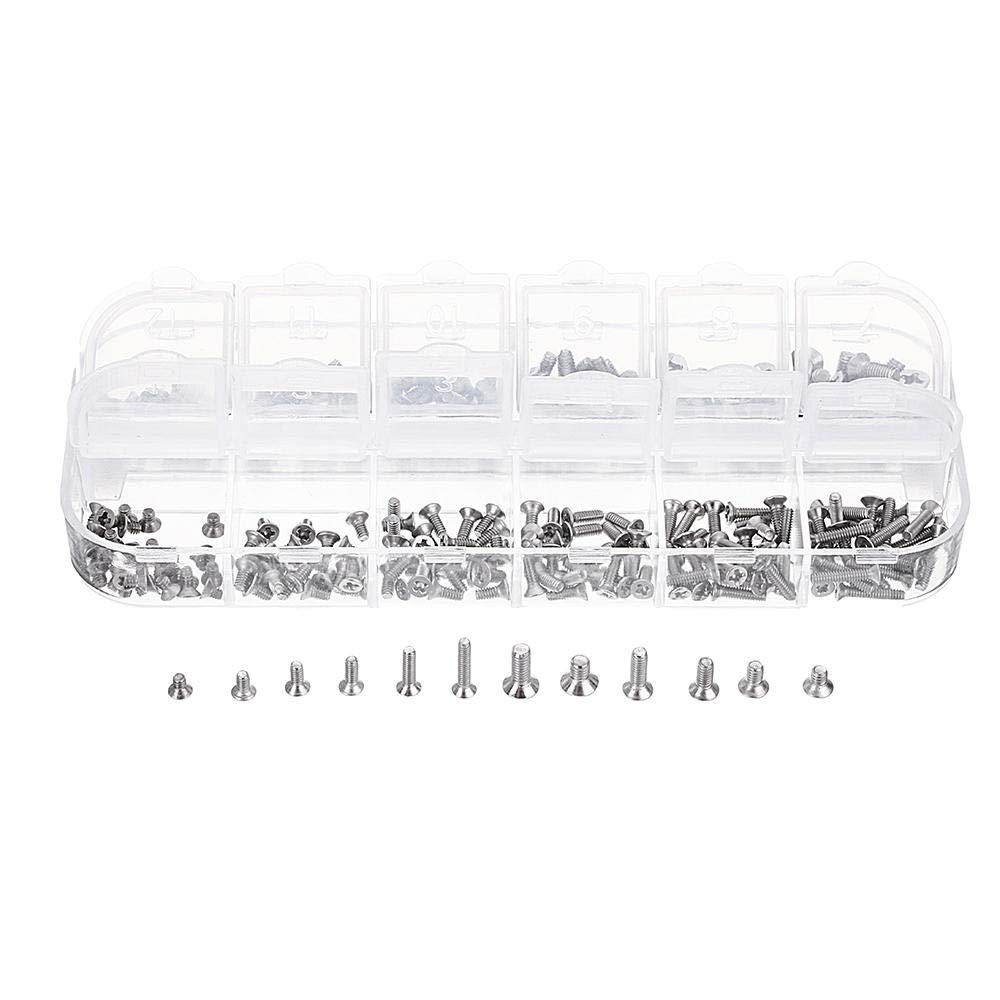 Remplacer vis perdues de PC portable avec ce kit 240pcs Phillips acier inoxydable 304