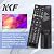 NKF RC-G008 Universal TV Remote: for Samsung LG Vizio Hisense Sony Philips Onn Sharp RCA Element Westinghouse Sanyo Emerson TV and More Brand Smart TVs - with Instruction Manual.