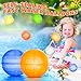 24PCS Reusable Water Balloons, Latex-Free Silicone Water Splash Balls for Kids and Adults, Self-sealing silicone water elastic with mesh bag，Summer Toys Swimming Pool Party Supplies Bath Toy Gift