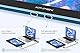 XP-PEN Artist 12 2. Generation Grafiktablett 11,9 Zoll Pen Display volllaminiert, X3 Smart-Chip batterieloser Stift für Bildbearbeitung/Illustration (Blau)