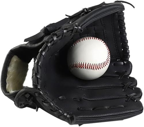Miniatura 3 de Sosoport 2 guantes de béisbol de campo para mano izquierda, guantes de béisbol para niños de béisbol, guantes de béisbol para niños, guantes de