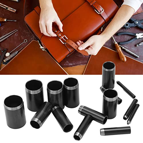 TOPWAY Professionele 14-delige holle perforatieset Zware lederen