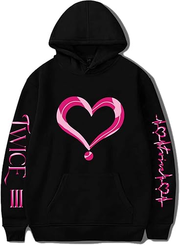 KPOP Twice 4Th World Tour Merch Twice - Sudadera con capucha unisex Momo Tzuyu Dahyun Sana Chaeyoung