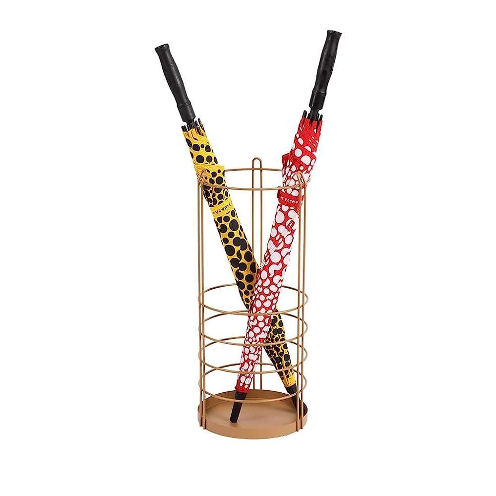 Porte-parapluies créatif et son bac récupérateur d'eau amovible