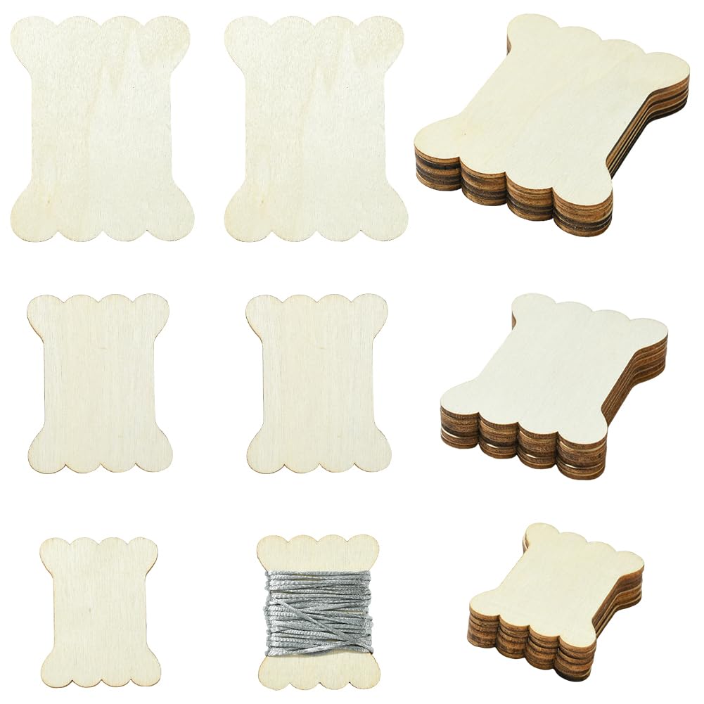 Cartes de rangement plates en soie de maïs pour organiser 60 écheveaux de fil à broder