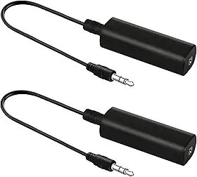 Isolador de ruído em loop de terra para sistema de áudio de carro/estéreo doméstico, isolador de circuito de terra com cabo de áudio de 3,5 mm