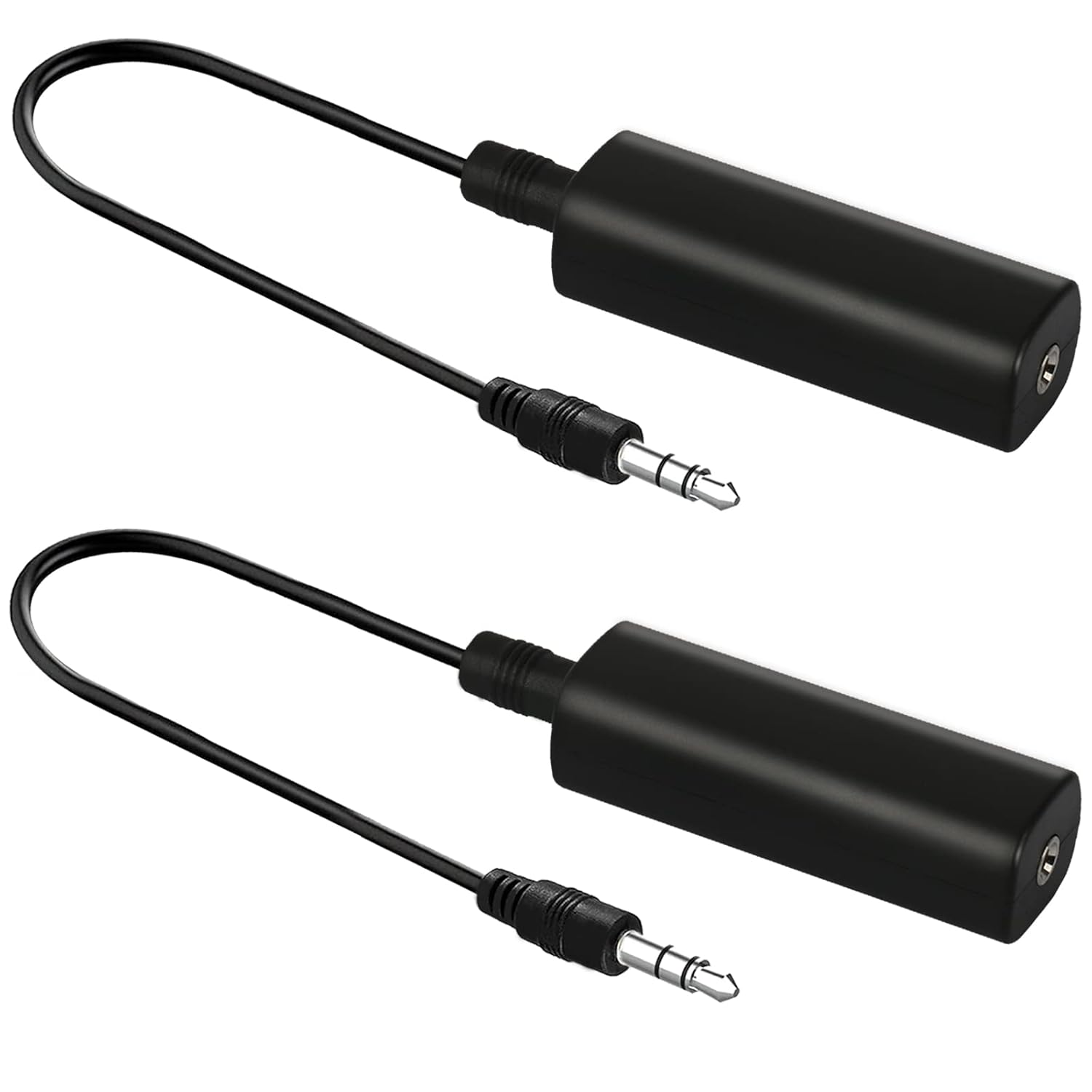 2 Packs Ground Loop Noise Isolator for Car Audio/Home Stereo System