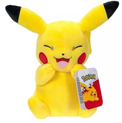 Pokémon PKW2587-20cm - Peluche Oficial de Pikachu Pokémon PKW2587-20cm - Peluche Oficial de Pikachu