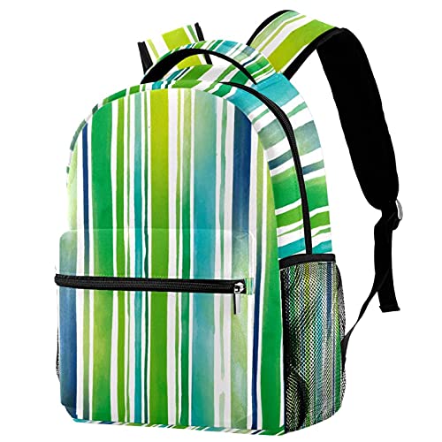 Sac à dos voyage et campus à rayures pour les sorties quotidiennes des jeunes