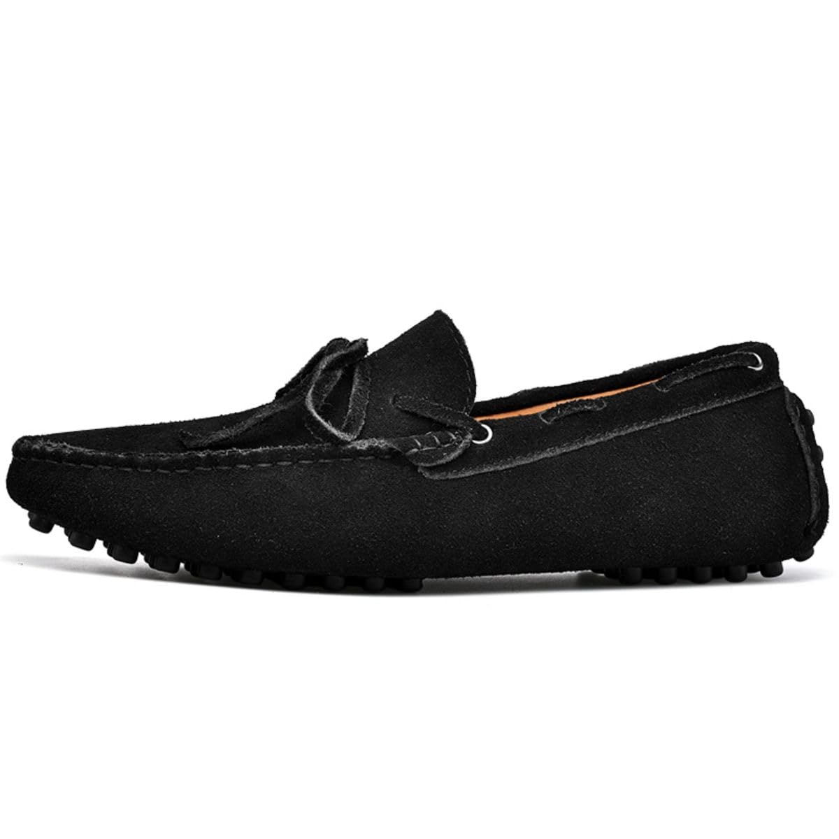 Hombres Elegante Hebilla Mocasines Comodidad Ante Zapatos de Conducir Estiloso Pantuflas Holgazanes Slip On Verano Plano Cuero Zapatos de Conducción 38-49 EU