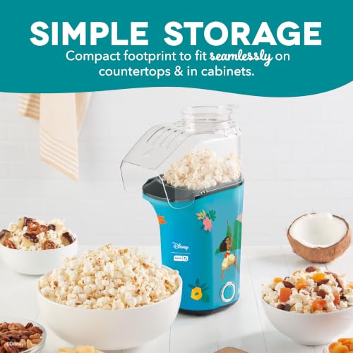 Image of Disney | Dash Moana Fresh Pop Popcorn Maker, 16-Cup Air Popper