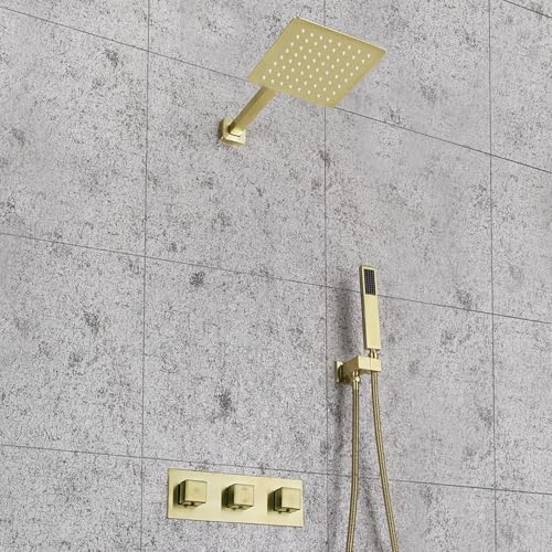 Mitigeur de douche encastré anticalcaire pour optimiser l'espace douche