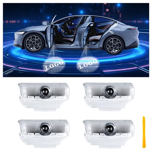 Image of Car Door Lights Logo Projector Puddle Lights Compatible with Infiniti G Q50L Q50 Q60 Q70 M EX QX50 QX50 QX70 QX80 Accessories, No Fade 4K-HD Car Welcome Lights(2 Pack)