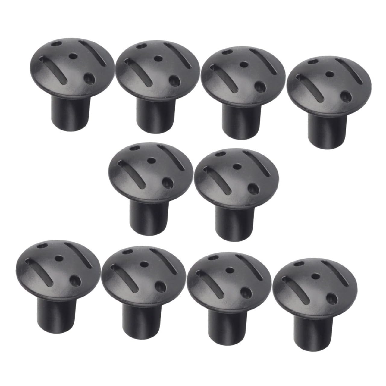 OFFSCH 10pcs Tent Poles Tip Cover Canopy Prop Pole Plugs for Tent Outdoor Protector