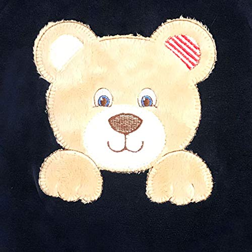 Saída De Maternidade Menino Com Saco De Dormir - Balila Baby (Azul Marinho, P)