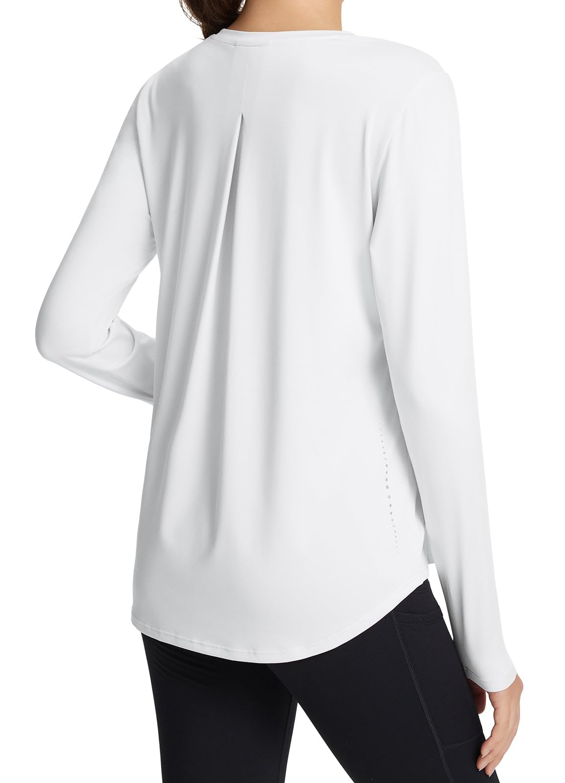 baleaf Long Sleeve Workout Tops for Women Running Athletic Shirts Active Quick Dry Lightweight Moisture Wicking