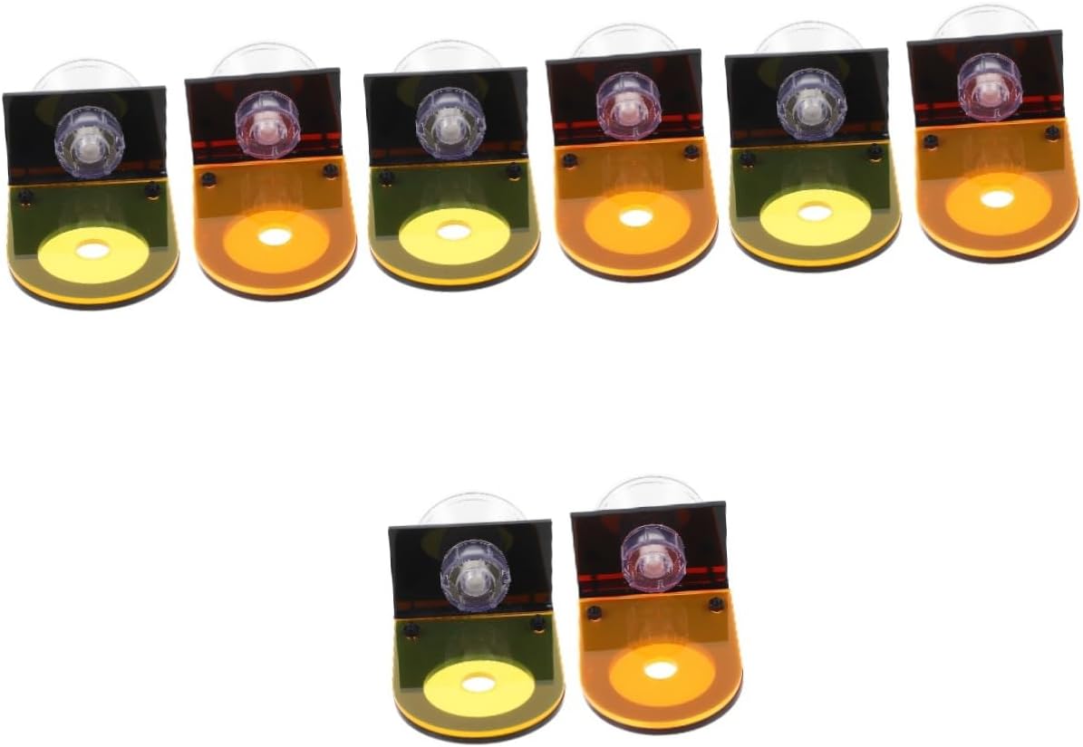 SUPVOX 8pcs Aquarium Coral Decorations Stand Frags Rack Acrylic Holder for Aquarium Home Tank Frags Rack