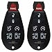2 KeylessOption Replacement Key Remote Ignition Key Combo Keyless Entry - Dual Power Sliding Doors and Remote Start