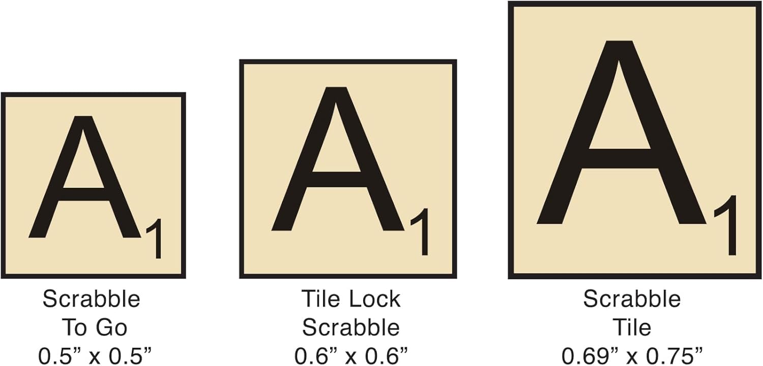 Tile Lock Scrabble Board Game, Board Holds Tiles in Place, Game for 2-4 Players, Minimum Age 8 and Up, Number of Players: 2-4, by Winning Moves Games USA — Amazon image 6