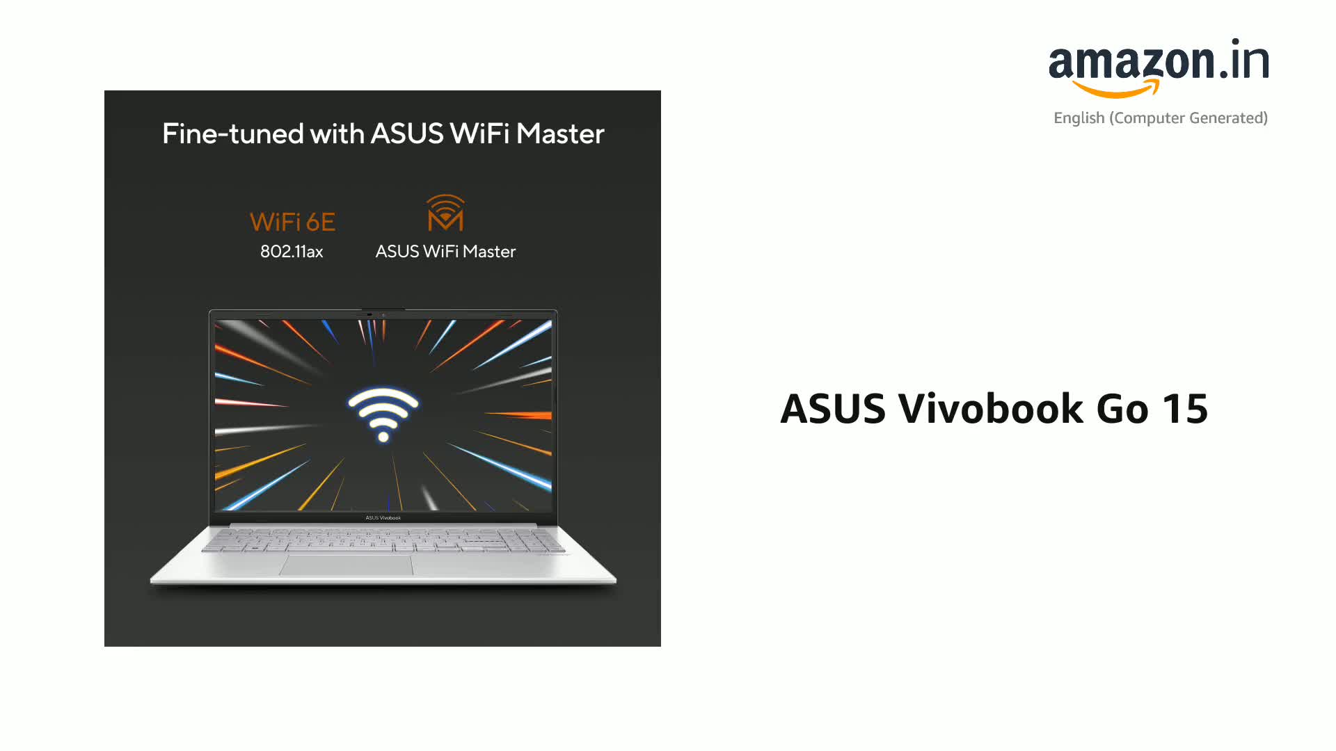 ASUS Vivobook Go 15 (OLED) 2023, AMD Ryzen 3 7320U, 15.6