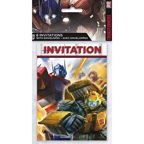 Unique Industries Transformers Invitations (8)