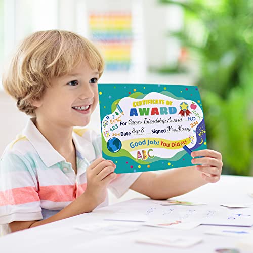 Award Certificates For Kids Students 30Pcs, Blank School Classroom Certificates And Awards Paper For Kindergarten/Home/Children/Teachers(8.5 X 11 Inches, Green,Boy) #TOP5