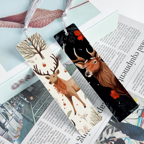 Marque-page élan de Noël pour ne plus jamais perdre votre page