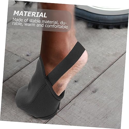 Cubiertas para zapatillas de ciclismo impermeables al frío y cálidas para invierno, accesorio para bicicleta miniatura 5