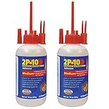 FastCap 2P-10 Professional Medium 10 oz Wood Formula Super Glue Adhesive, 2-Pack