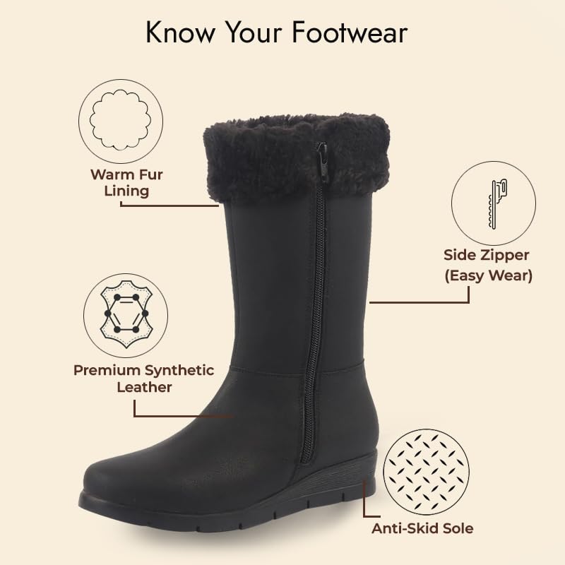 Image of FAUSTO Women Wedge Heel Boots