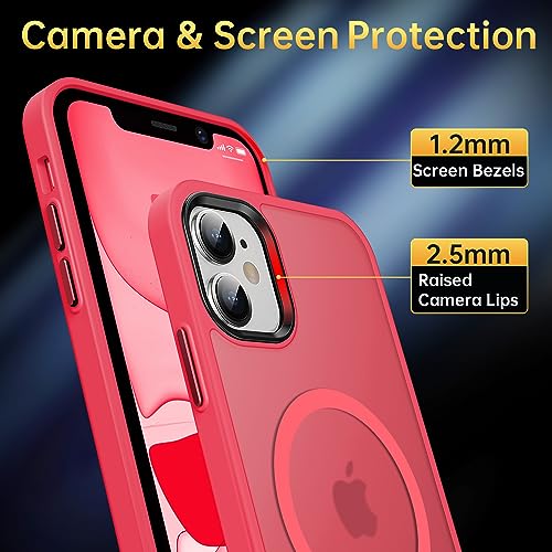 Coque iPhone 11 puissante rose pour éviter les bris d'écran et chutes - 6