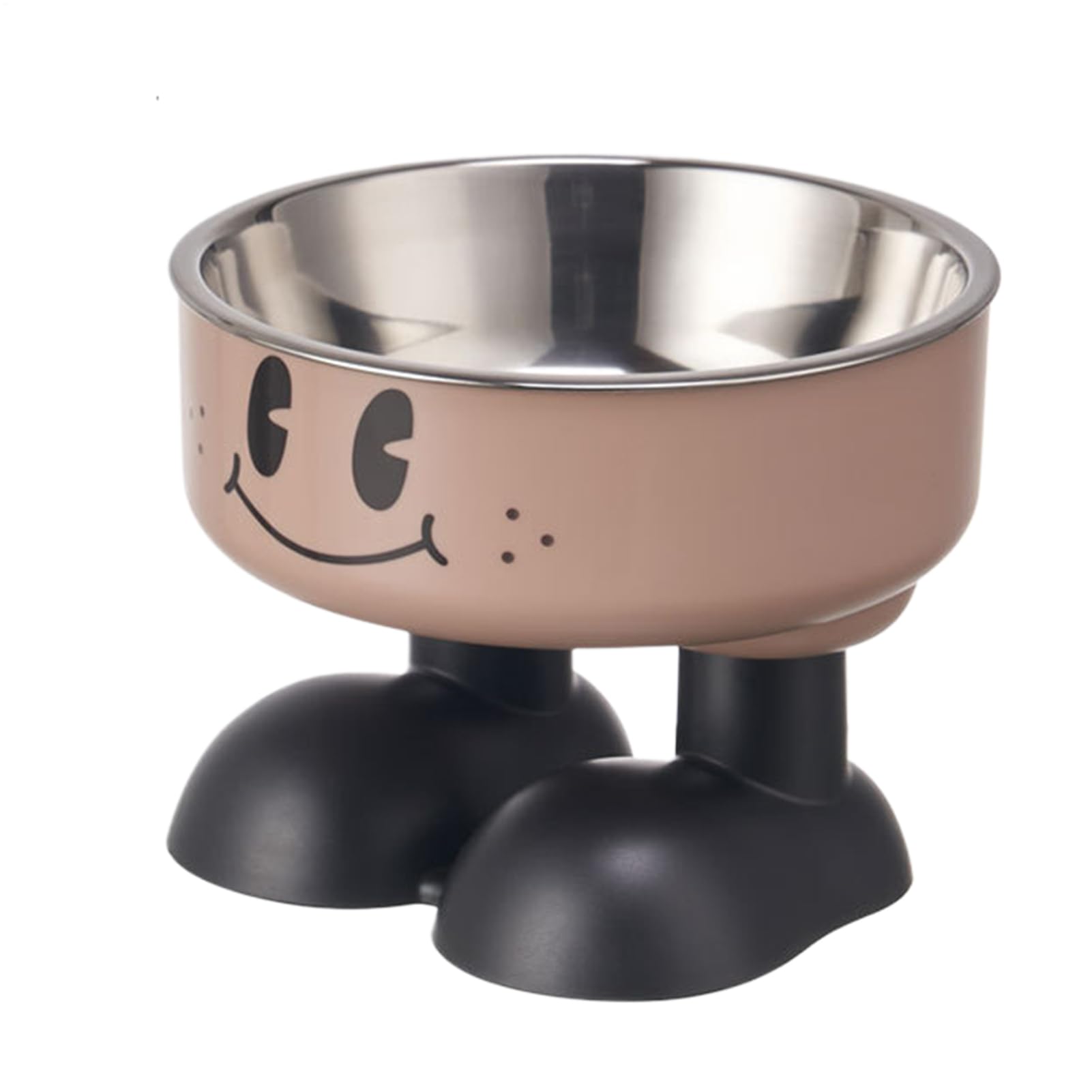 Elevated Cat Bowls - Anti Vomiting Feeding Dish - Stainless Steel Pet Food Bowls Elevated - for Home Reduce Joint Neck Fatigue Dogs Puppy Cats Kitten Water