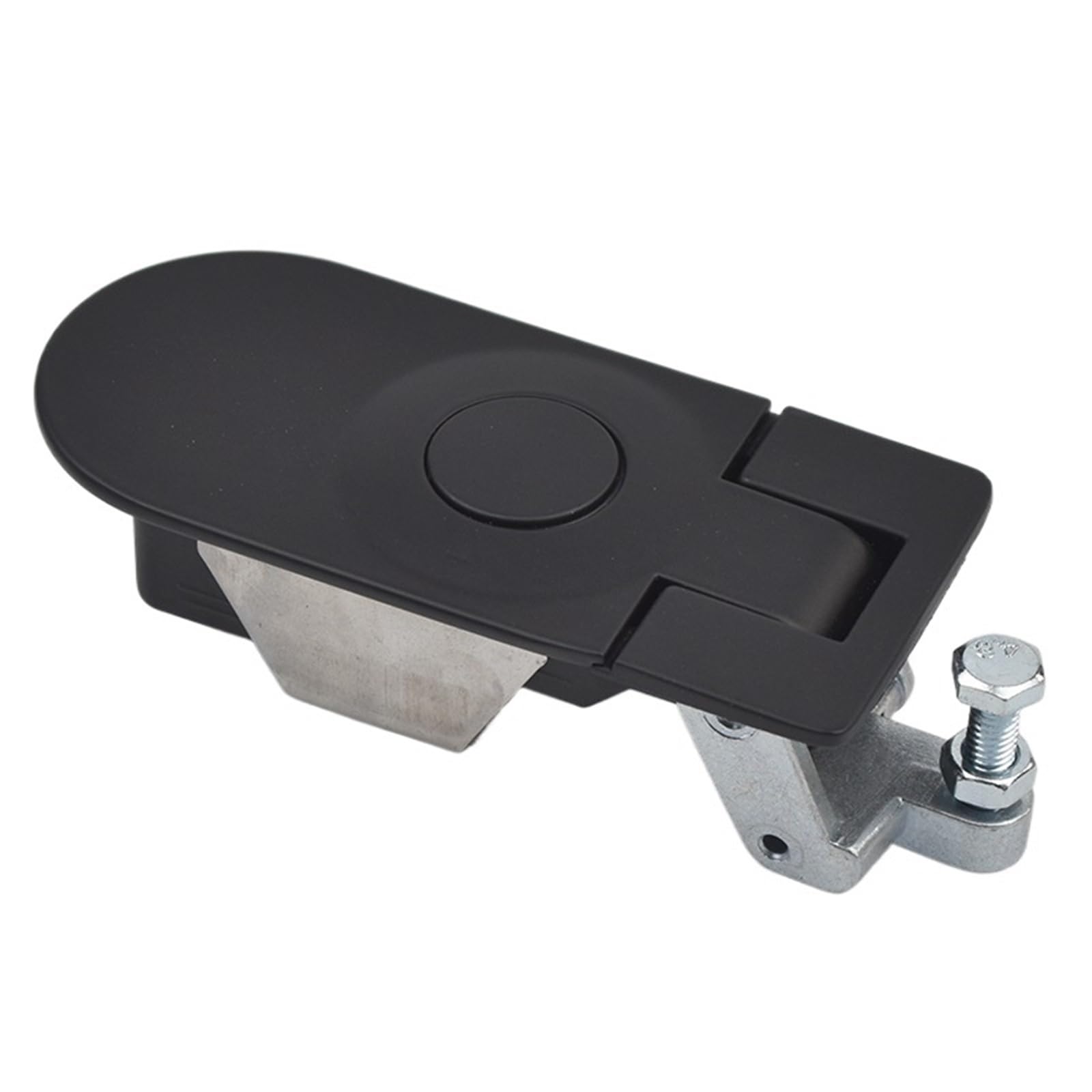 WPOIYHGBY XK153 Without Key Sealed Lever Latch Swing Handle Cam Locking Industrial Cabinet Plane RV Door Lock Compression 1Pcs(XK153-21B)
