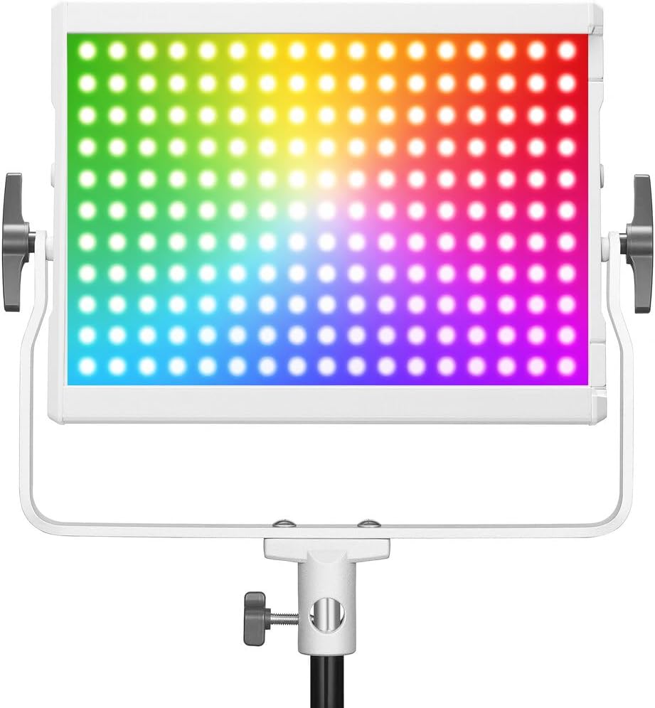 Godox Litemons RGB LED Light Panel 3-Light Kit, 60W Full-Color Video Light for Studio & Content Creators, 1800–10000K, CRI 96, App Control, NP-F Battery Ready, Barndoors & Case (LP600RK3)