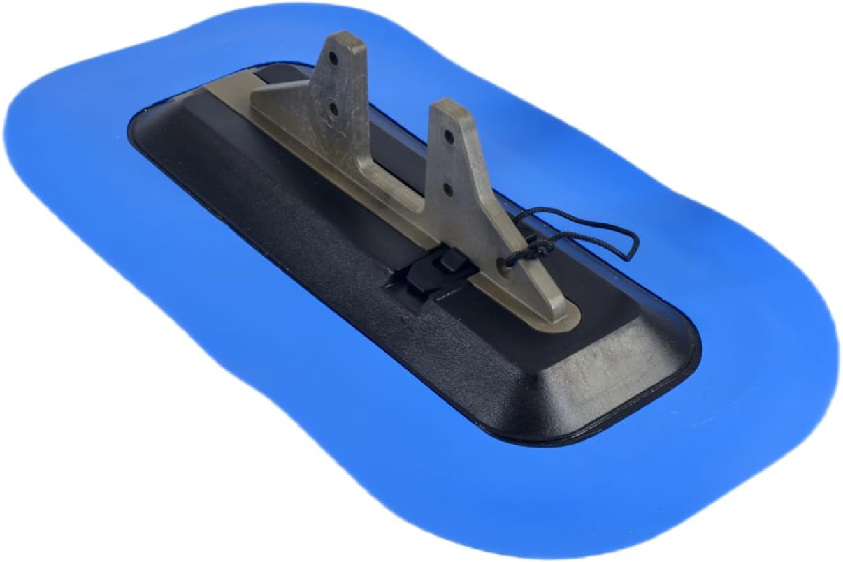 Bixpy Glue-On Fin Box Adapter for K-1 Motor–Universal Kayak & SUP Motor Mount, DIY Glue-On Installation for Inflatable Kayaks & Paddle Boards, 6" Shallow Water Draft, Waterproof & Corrosion-Resistant