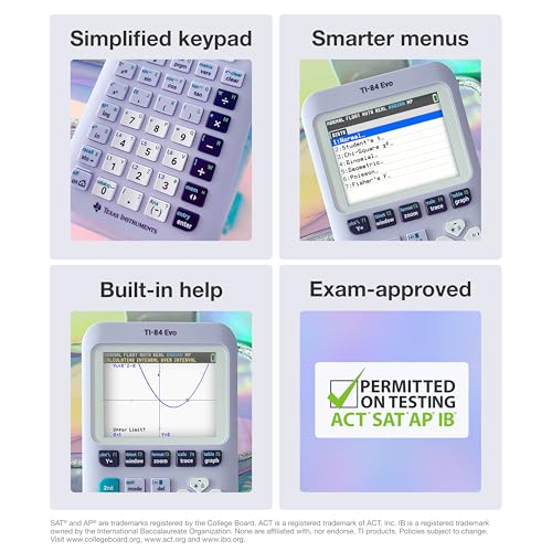 Image of Texas Instruments Graphing Calculator | Intuitive Icon-based Homescreen, USB-C Charging, Python Programming, Faster Performance, Bigger Graphs than TI-84 Plus CE