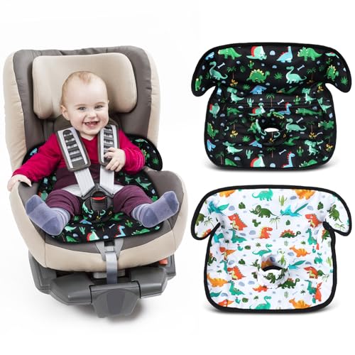 HunnmingRe 2 Pack Dinosaur Car Seat Protector Potty Training