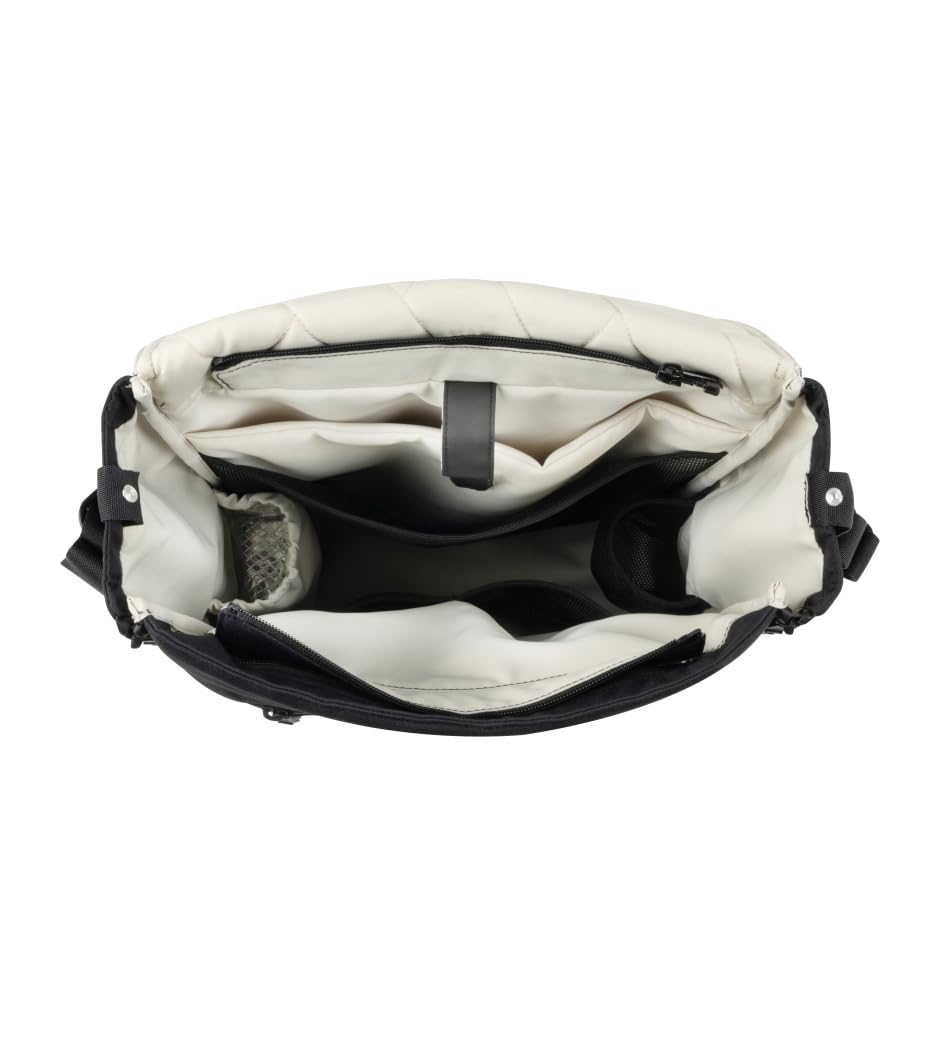 Maxi-Cosi zaino fasciatoio, capiente e pratico per uscire, tappetino fasciatoio XL, capacità 19,5 L, tasca porta pannolini, Ink Black