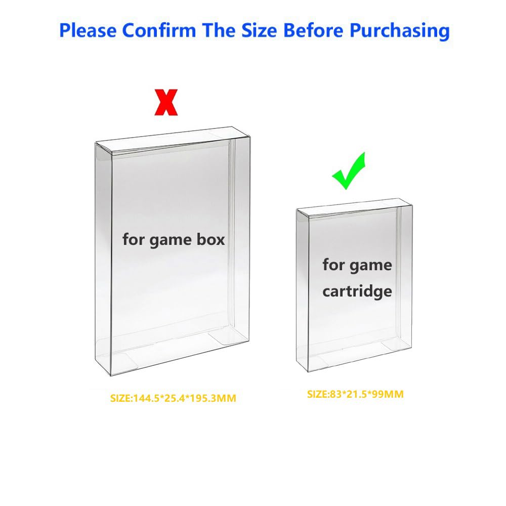 Amazon.com: CHILDMORY 10PCS Cartridge Protector Case Clear Plastic