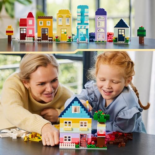 Classic Case Creative, Set Costruzioni in Mattoncini, Giochi per Bambini e Bambine da 4 Anni in su, Modellini di Casa Giocattolo con Accessori per Giovani Costruttori 11035 - Lego - Immagine 8