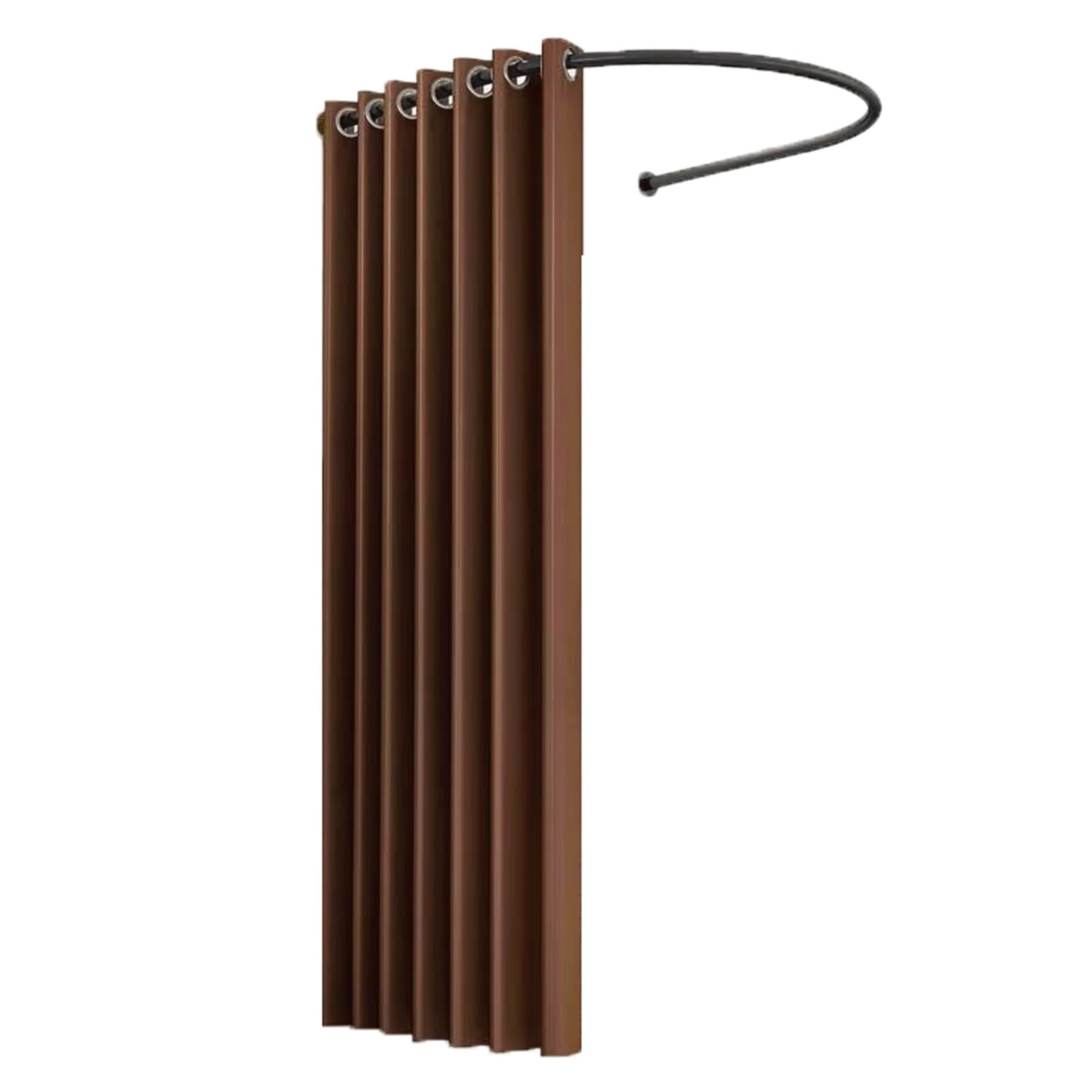 Cabine d'essayage d'angle murale en U pour créer un coin dressing opaque