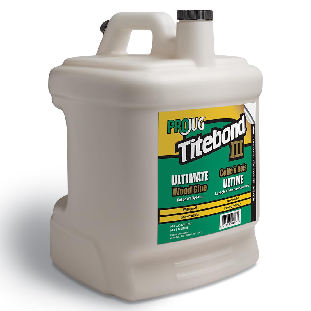 III Ultimate Wood Glue (2.15Gallon) 8.14 Litre Projug