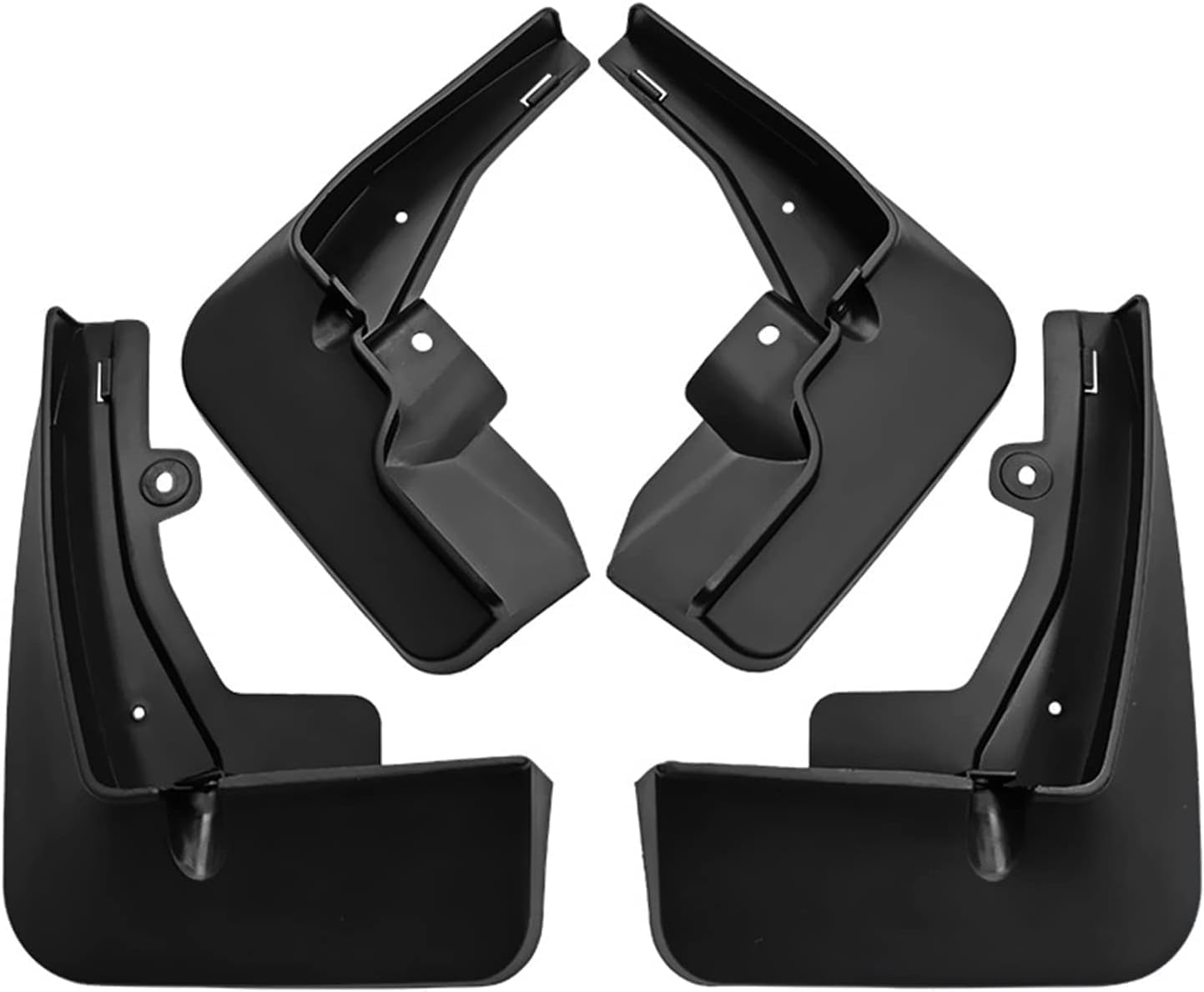 PLKASHUC Front and Rear Mud Flaps Splash Guard for Peugeot 2008 2020 2021, No Drilling Auto Mudguards.
